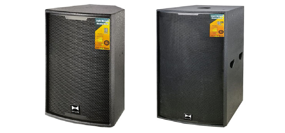 10、12、15寸专业音箱，双15寸专业音箱