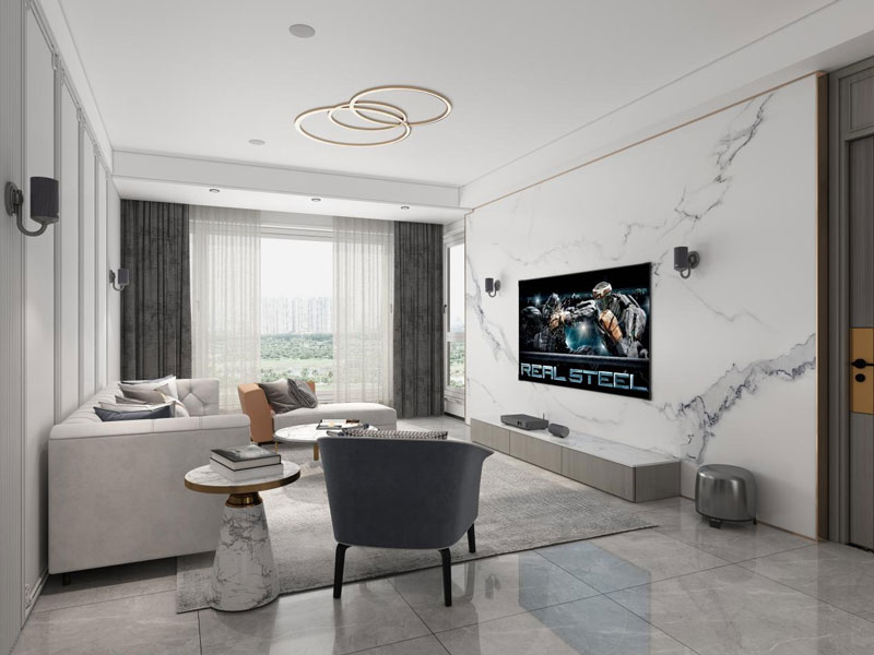 未来的客厅娱乐音响